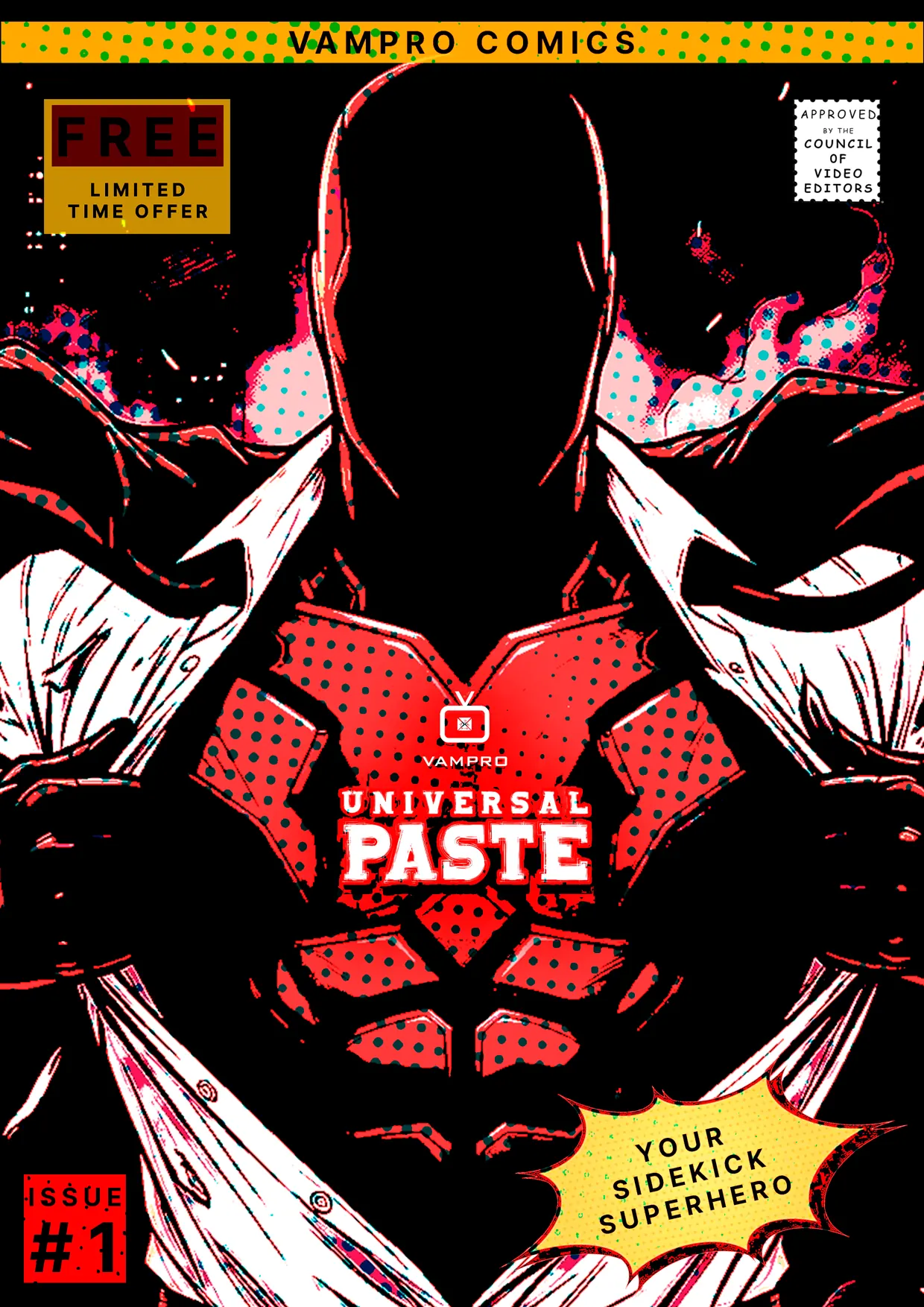 Universal Paste comic cover