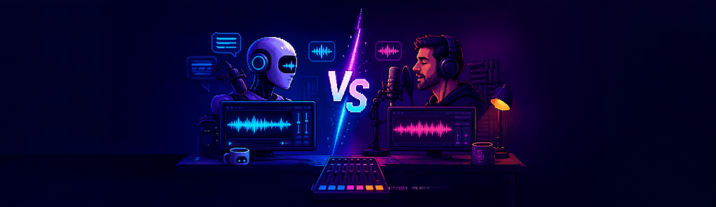 AI Voiceovers vs Human Voiceovers: Which Should You Choose?