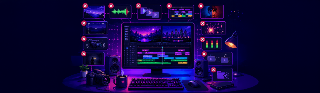 12 Video Editing Mistakes That Make Your Videos Look Unprofessional