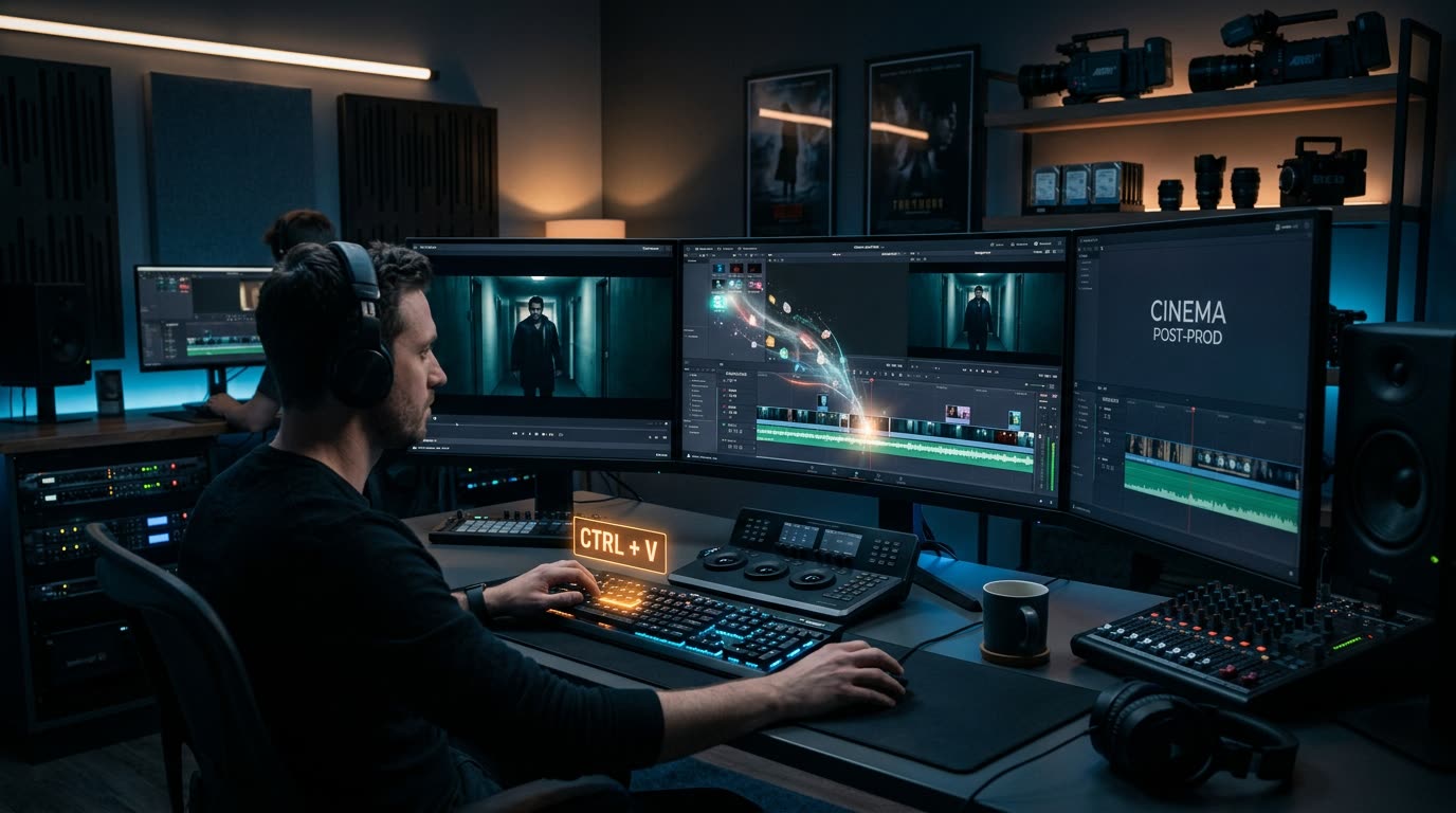 Premiere Pro Can Edit a Feature Film. So Why Is Pasting an Image Still Complicated?